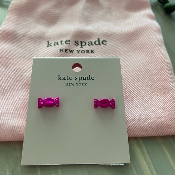 Kate Spade ♠️ Candy Shop Wrapper Earrings - Picture 2 of 3